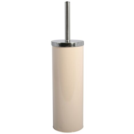 Brosse wc avec support Inox & Acier Beige MSV