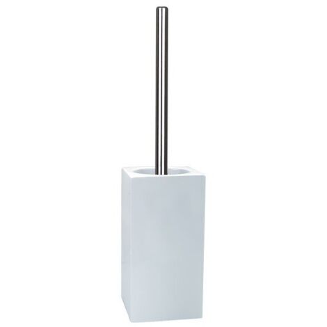 Brosse Wc avec support Porcelaine QUADRO Blanc Spirella