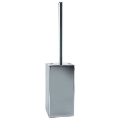 Brosse Wc avec support Porcelaine QUADRO Chrome Spirella