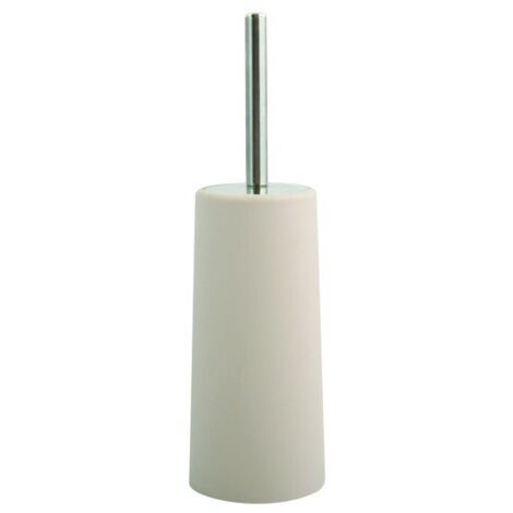 Brosse Wc avec support PP & Inox Beige MSV