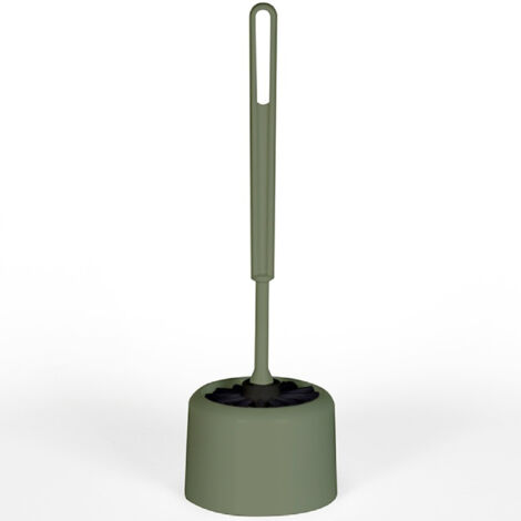 Brosse Wc Classique Kaki 11x11x36