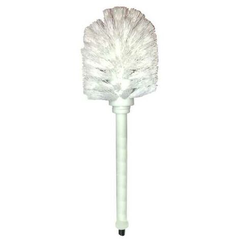 Brosse WC de rechange Vento – Fibres synthétiques bouclées – Raccord fileté pour installation facile – Compatible porte-brosse Aglaia