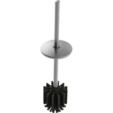 Brosse WC Delabie avec abattant, finition satin brillant