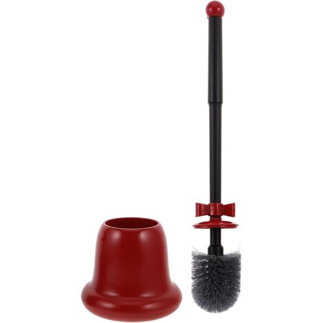 Brosse WC Design Cloche avec Manche Long Ergonomique Base Stable