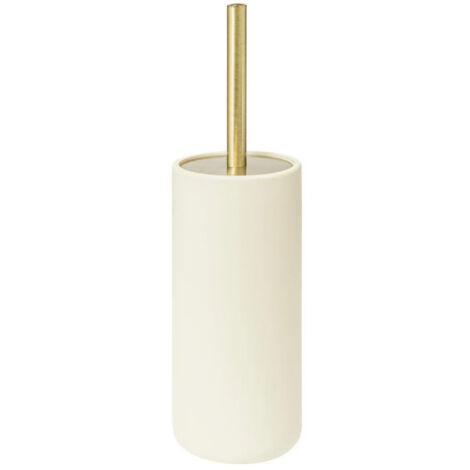 Brosse WC Design "Duo" 35cm Ivoire