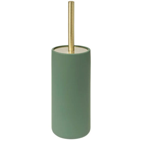 Brosse WC Design "Duo" 35cm Vert