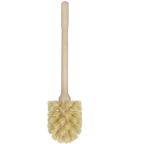 Brosse WC en bois