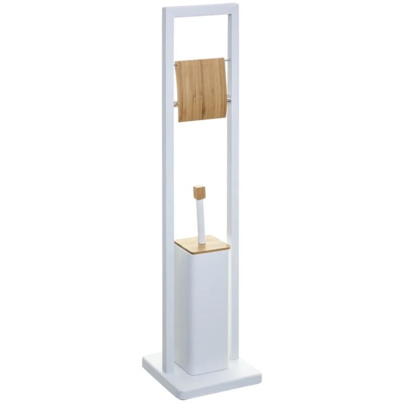 Dérouleur Avec Brosse wc Naturéo Blanc Five