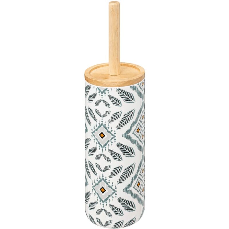 Brosse wc blanc et gris hapache - 5five