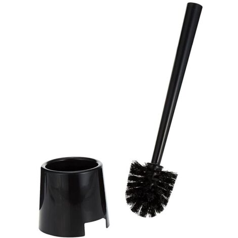 Brosse WC Ikea, polypropylène, noir, 36 x 11 x 10,3 cm
