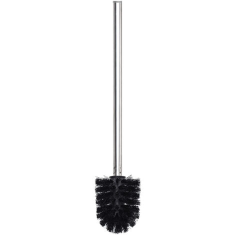 Brosse WC inox plastique noir