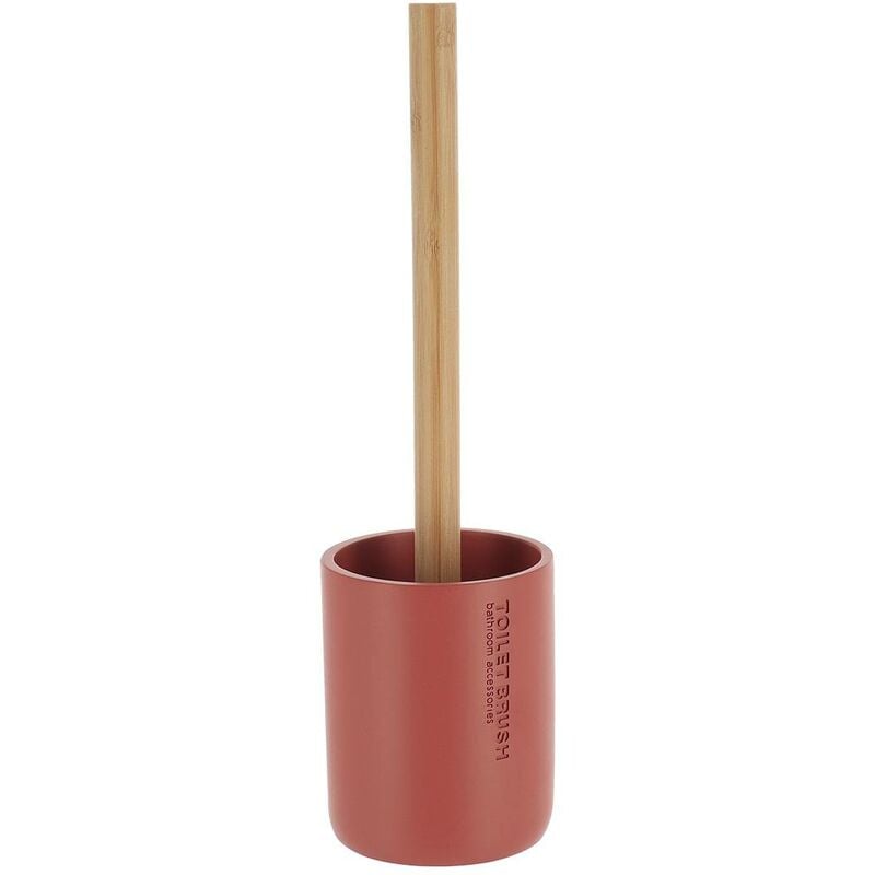 Brosse wc polyresine - terracotta Tendance