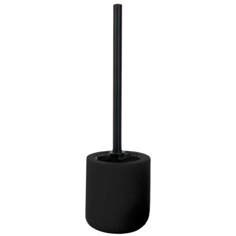 Brosse WC Unie Soft Touch "Mambo" 38cm Noir