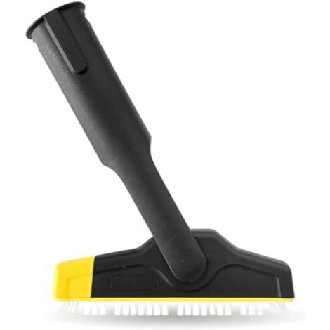 Brosse XXL pour Kärcher Joints, Accessoire Vapeur, Idéal Le Nettoyage Joints de Salle Bain et Cuisine, Grand Format des Carrelage en Ciment -