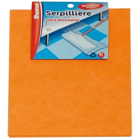 Brosserie Thomas - Serpillière ultra absorbante - 60 x 50 cm