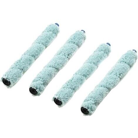 Brosses À Rouleau Principales, Compatibles avec Les Aspirateurs Robots Laveurs De Sols ILIFE W400 W450 W455, Brosse À Rouleau Souple, Pièces De Rechange for Le Nettoyage De La Maison(4PCS)