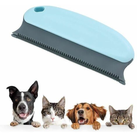 Brosses Anti Poils Animaux Chat Chien, 2 en 1, Brosse de Nettoyage, Peigne Anti Peluche, Vêtements/Canapé/Voiture/Lit/Tapis/Arbre à Chat 1562CM