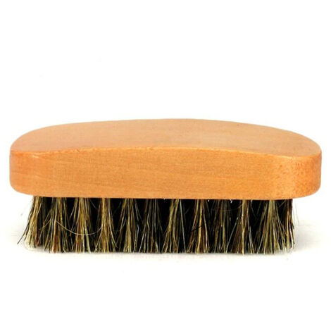 Brosses de nettoyage en poils de cheval pour bottes, chaussures, nettoyage du cuir, en daim Nubuck,as picture show