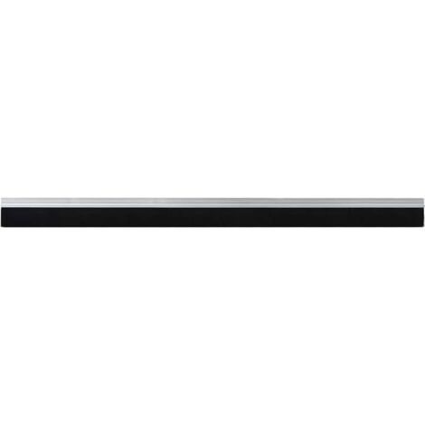 Brosses de porte adhésives 12 pcs Argent 100 cm CFW319785