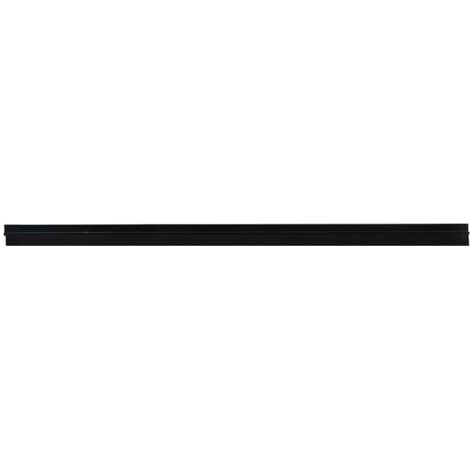 Brosses de porte adhésives 2 pcs Noir 100 cm CFW223982