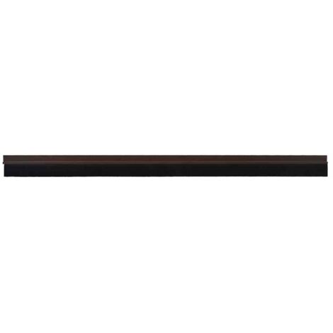 Brosses de porte adhésives 6 pcs Marron 100 cm CFW468977