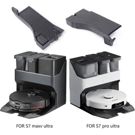 Brosses d'entretien et accessoires de filtre à eau, compatibles avec les stations d'accueil Roborock S7 Pro Ultra et S7 MaxV Ultra, nettoyage automatique.