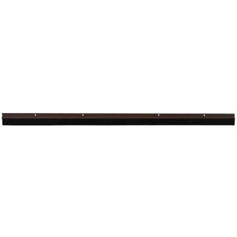 Brosses d'étanchéité pour porte à visser 2 pcs Marron 100 cm CFW198384