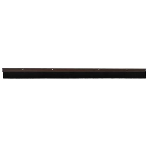Brosses d'étanchéité pour porte à visser 6 pcs Marron 100 cm CFW217629