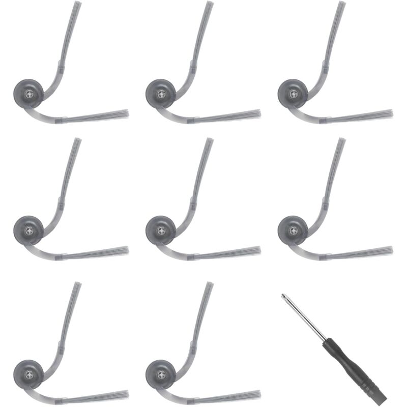 Brosses Latérales Pièces De Rechange pour Roborock Qrevo Curve/Qrevo Curv/Qrevo Edge, pour Roborock Saros 10 / Saros 10R, pour Roborock Qrevo Curv