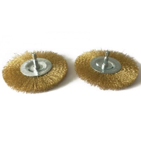 Brosses métalliques pour nettoyeur de joints G94317 - lot de 2