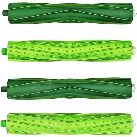 Brosses Rouleau de Rechange – Compatible iRobot Roomba i7/e5/e6/e7/i7+ – Lot de 4 – Haute Résistance