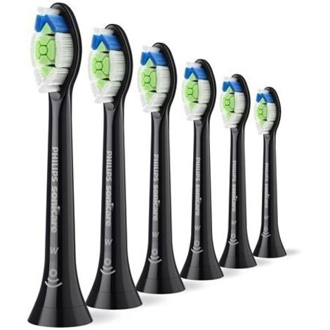 Brossette dentaire Philips Sonicare HX6066/88 Optimal White Tetes de brosse a dents standard - Lot de 6