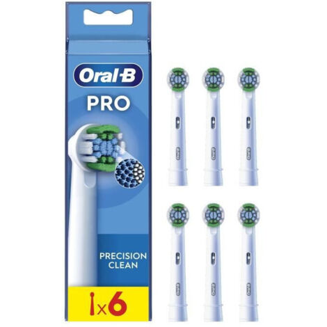 Brossette ORAL-B - Precision Clean - pour brosse a dent électrique - pack de 6