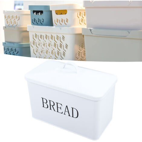 Brotdose aus Metall mit kleinem Fassungsvermögen, großes, kompaktes Design, rutschfester Boden, Tragegriff, Lebensmittelbehälter