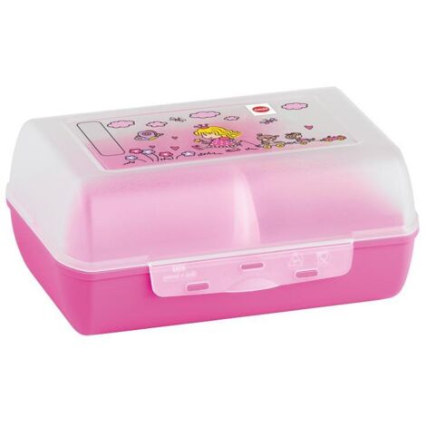 Brotdose Variablo Princess mit Trennwand 16x11x7cm