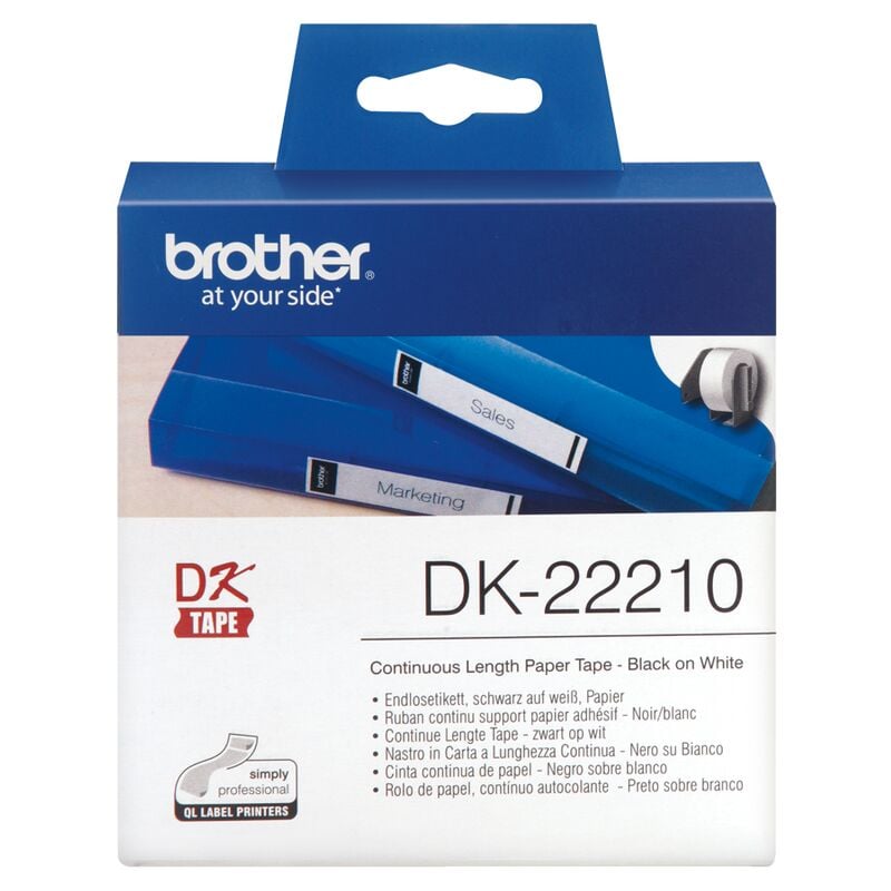Brother - Continuous Paper Roll 29mm x 30m - DK22210