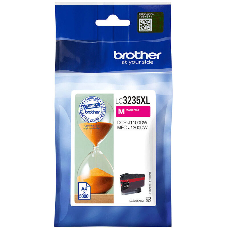 Brother - Cartouche LC3235XL magenta haute capacité pour imprimante jet d'encre