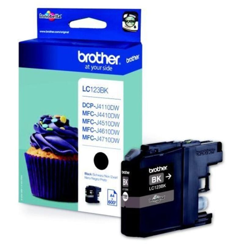 Cartouche Brother LC123BK Noir