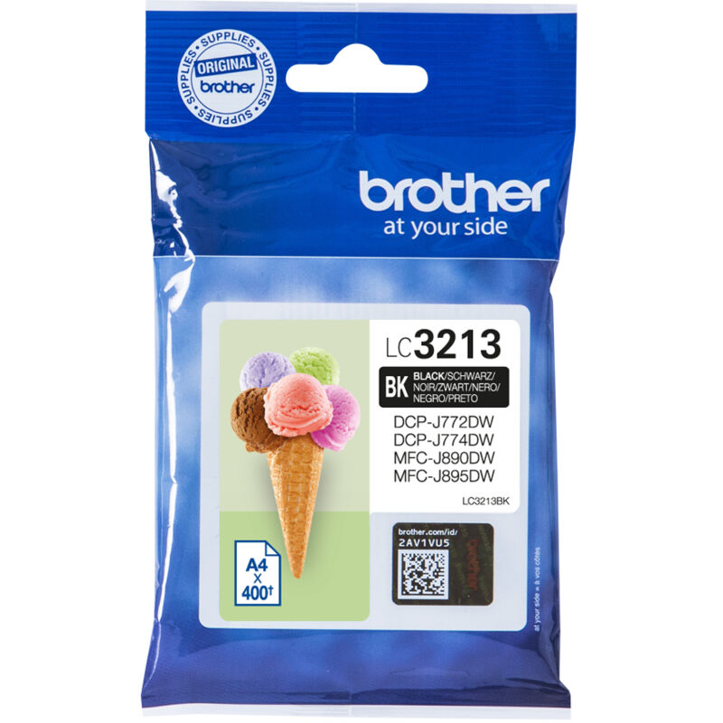 Brother - Cartouche d'encre LC3213 Noir