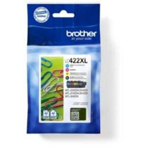 Brother Cartucce combo pack Originale LC-422XLVAL Imballo multiplo Nero, ciano, magenta, giallo LC422XLVAL