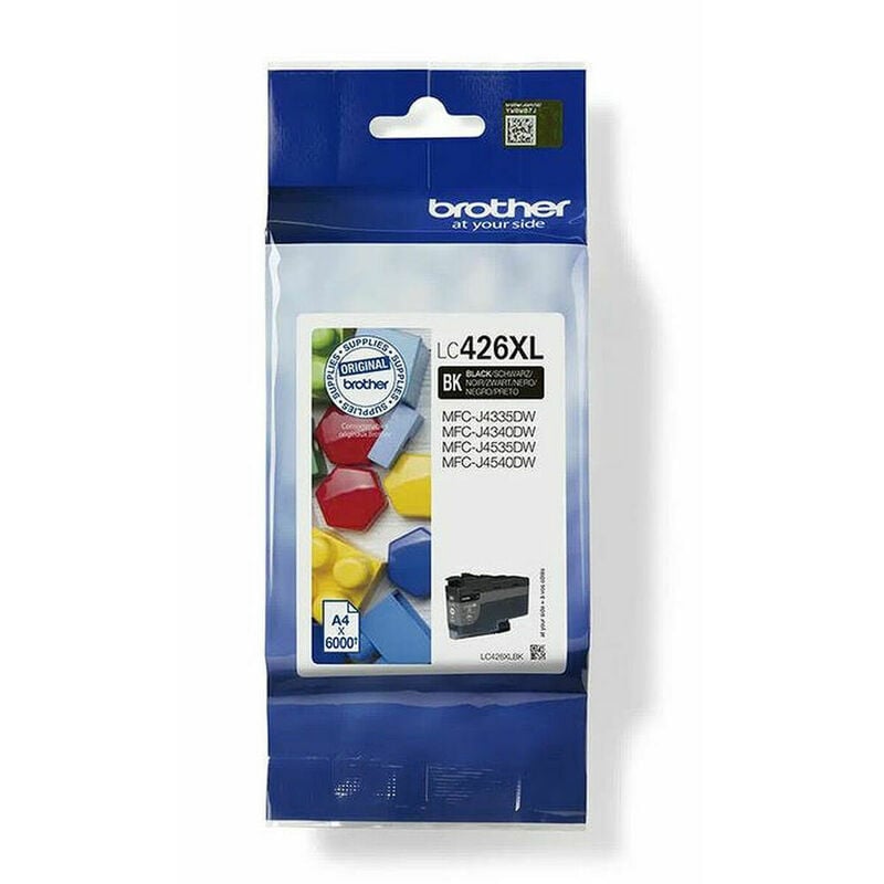 

Cartucho de Tinta Compatible ‎LC426XLBK Negro - Brother