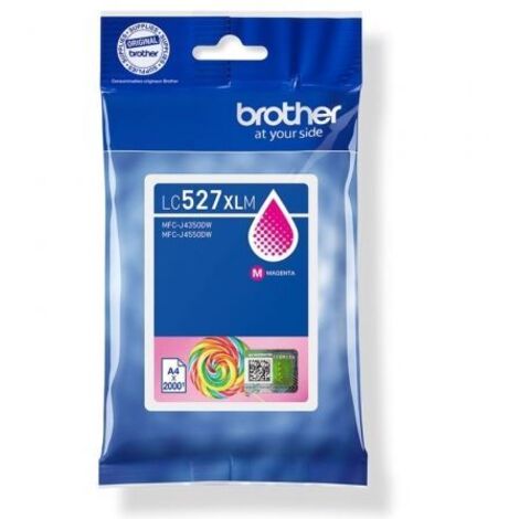 BROTHER Cartucho de tinta magenta de larga duracion LC527XLM 2.000 paginas