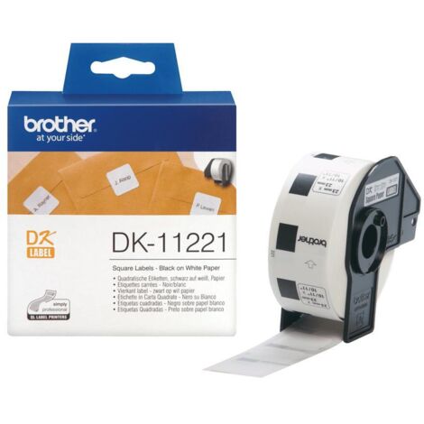 Brother DK-11221 nastro per etichettatrice Nero su bianco