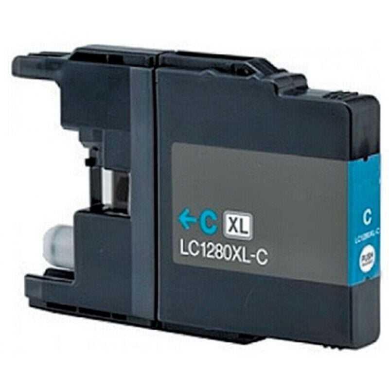 Brother - Ink Cartridge Cyan Super High Yield LC1280XLC