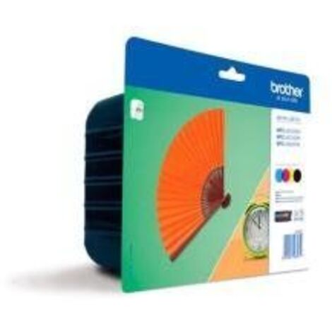 Brother LC-129XLVALBP Tintenpatrone Schwarz, Blau, Rot, Gelb