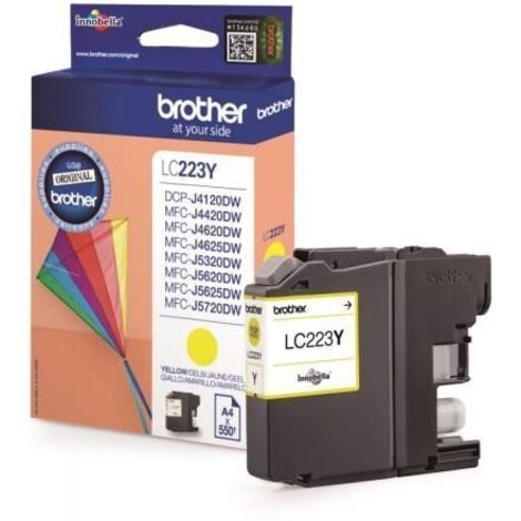 Brother LC-223Y cartuccia d'inchiostro 1 pz Originale Giallo