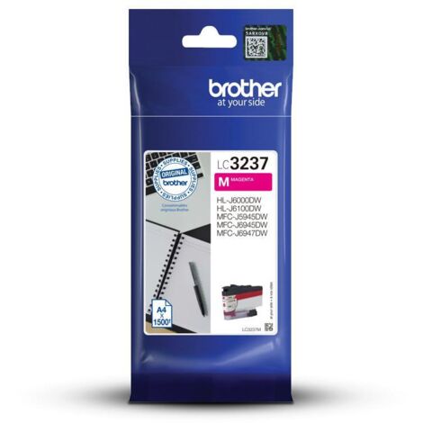 Brother LC-3237M cartuccia d'inchiostro 1 pz Originale Resa standard Magenta