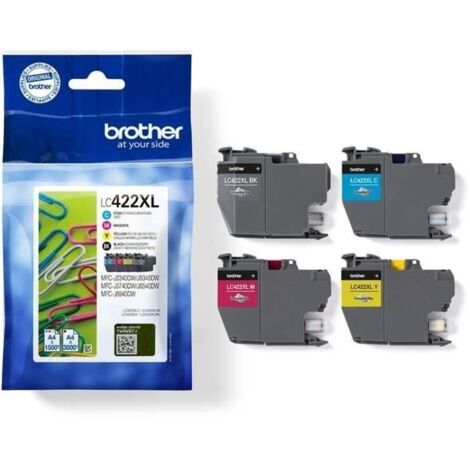 Brother LC-422 XL Value Pack C/M/Y/BK Druckerpatronen