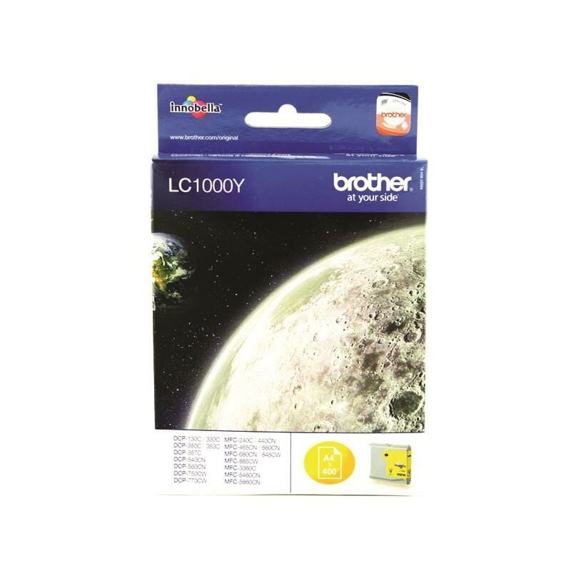 Brother Lc1000 Ink Cart Yellow - BA64396