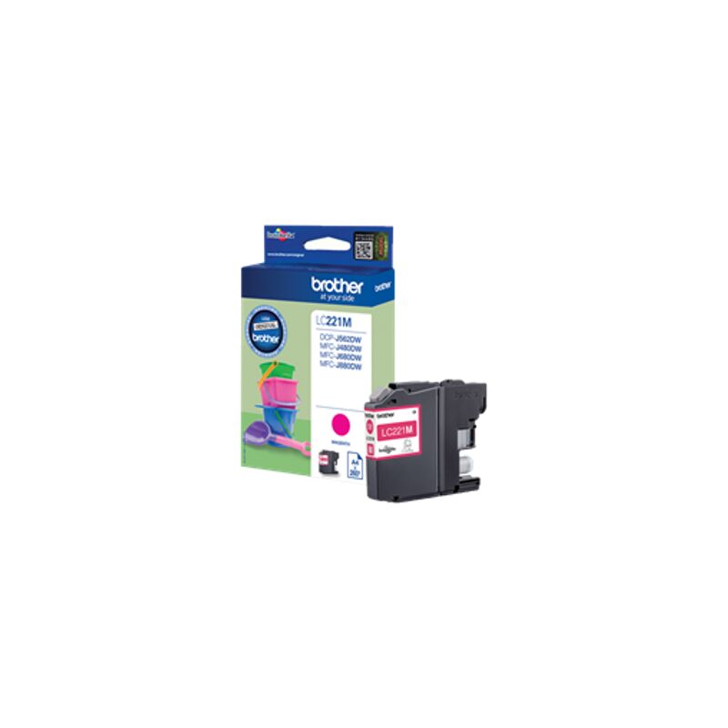 Magenta Ink Cartridge 4ml - LC221M - Brother